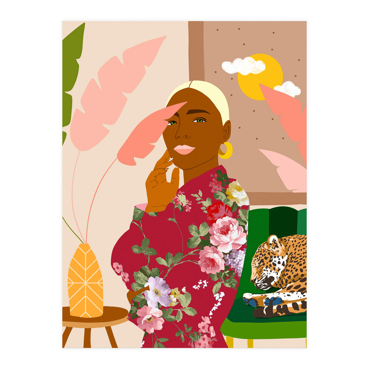 There's Peaceful. There's Wild. I'm Both At The Same Time (Print Only)