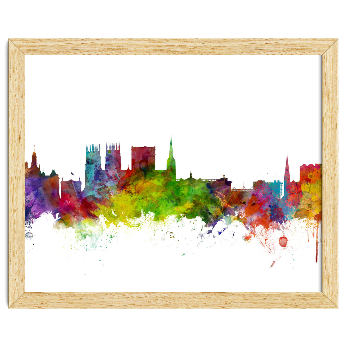 York England Skyline