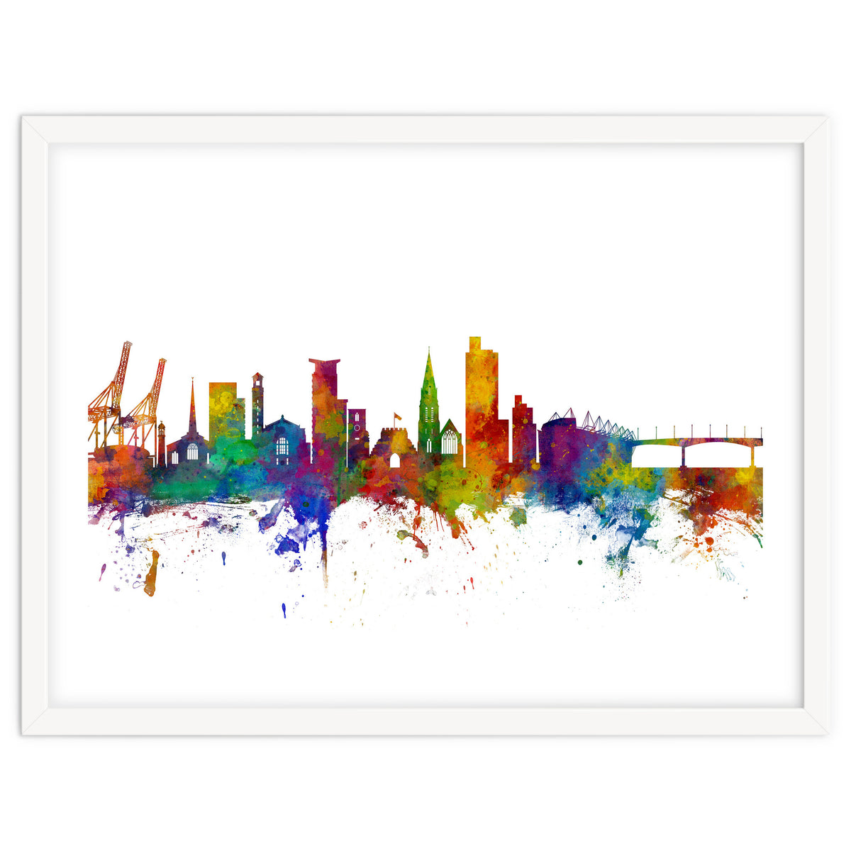 Southampton England Skyline