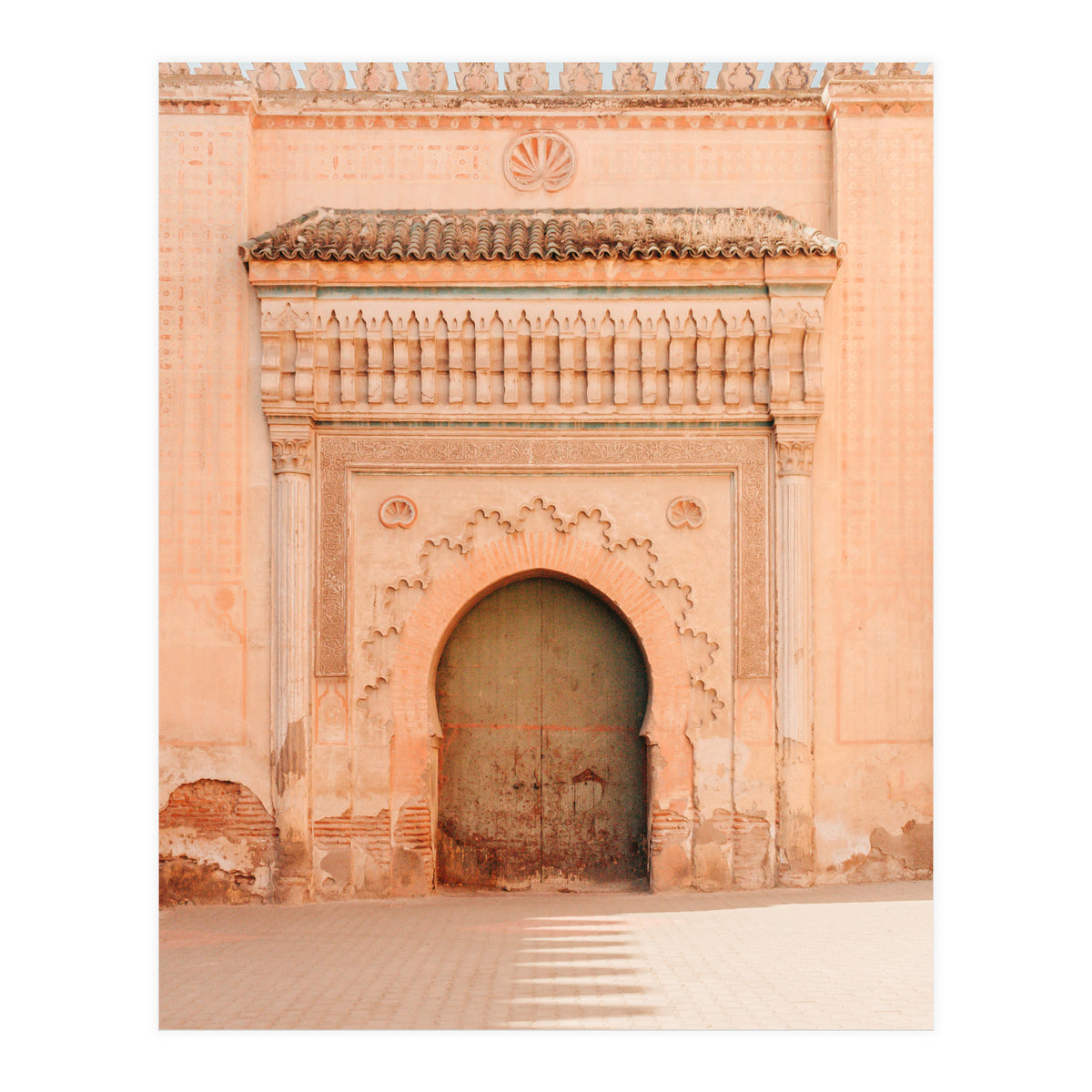Grand Moroccan Door Marrakech (Print Only)