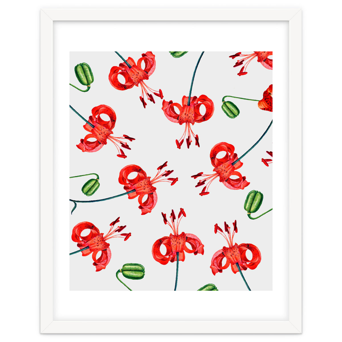 Exotic Floral Pattern