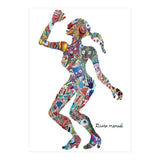 Dance Girl 20  (Print Only) thumbnail