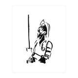 Don Quixote (Sketch) (Print Only) thumbnail