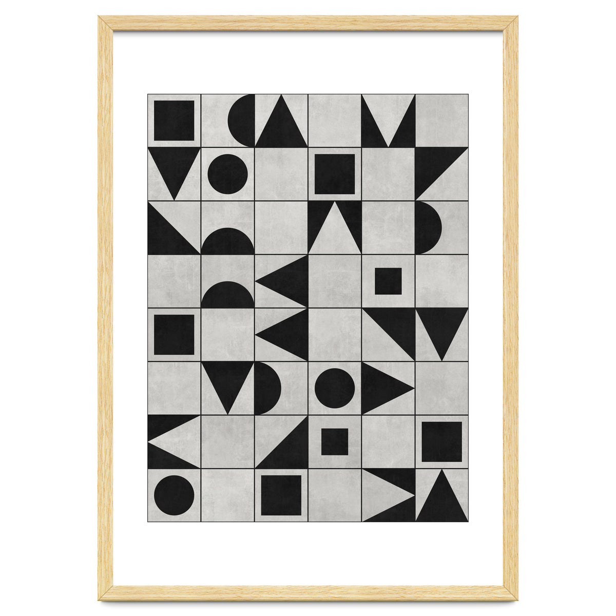 My Favorite Geometric Patterns No.12 - Grey