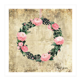 Wreath #Rose Flowers #Royal collection (Print Only) thumbnail