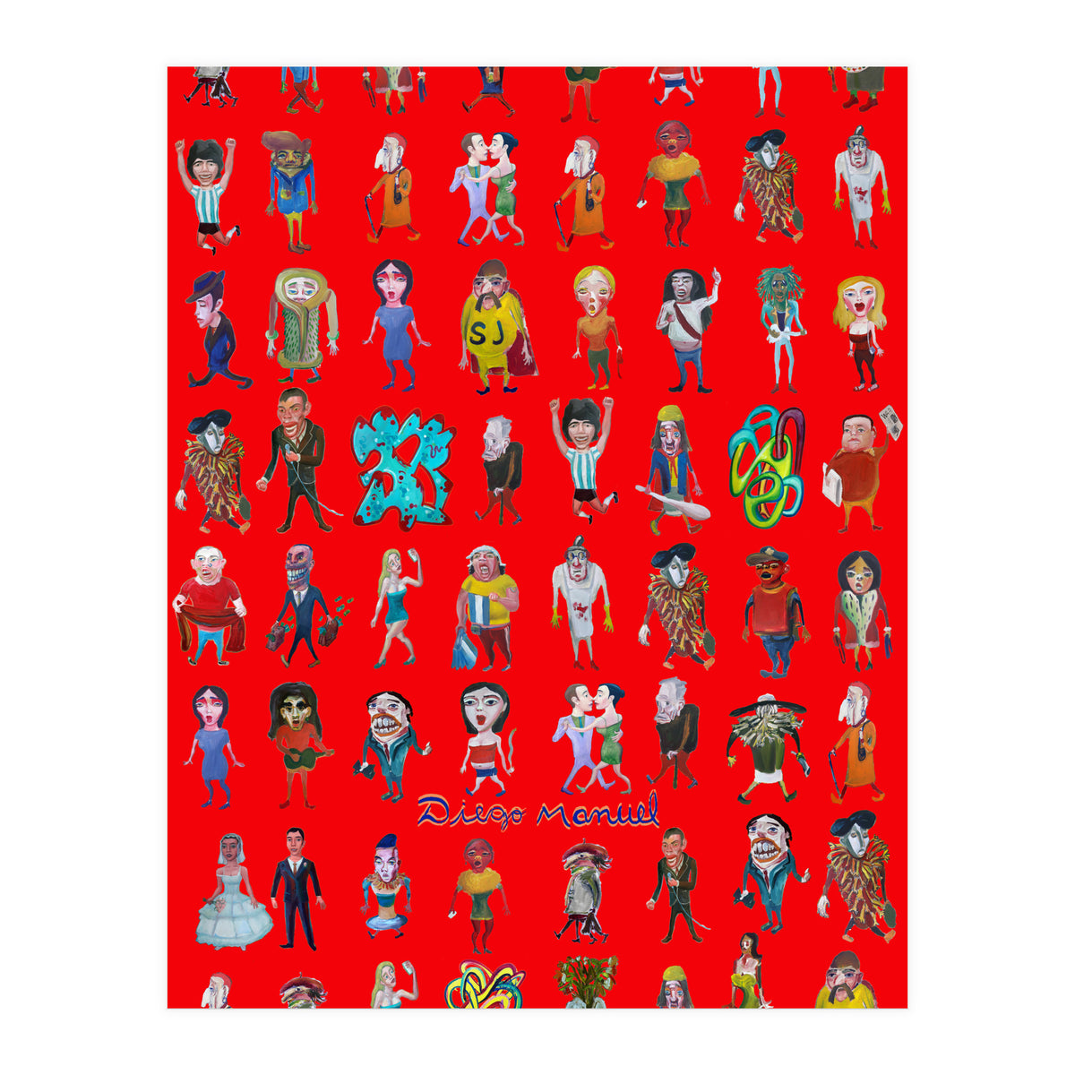 Gente Del Barrio B (Print Only)