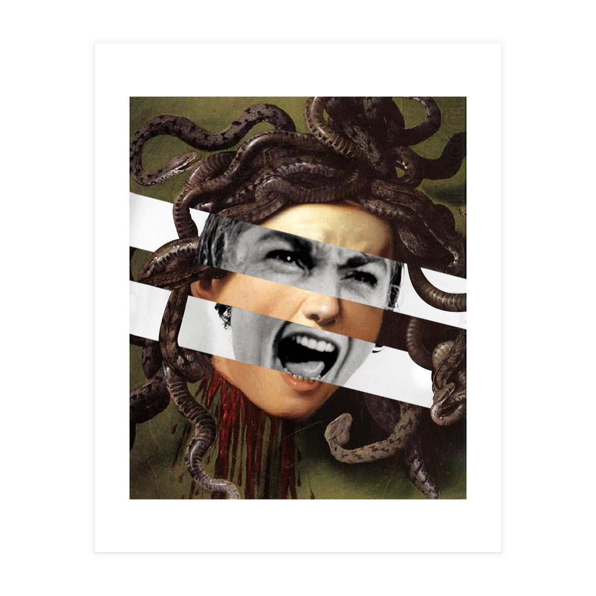 Caravaggio's Medusa & Psycho (Print Only)