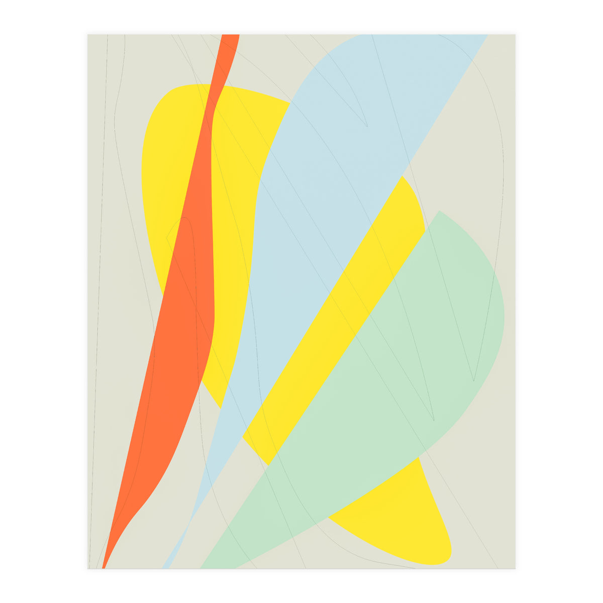 Abstract Composition no 6 (Print Only)