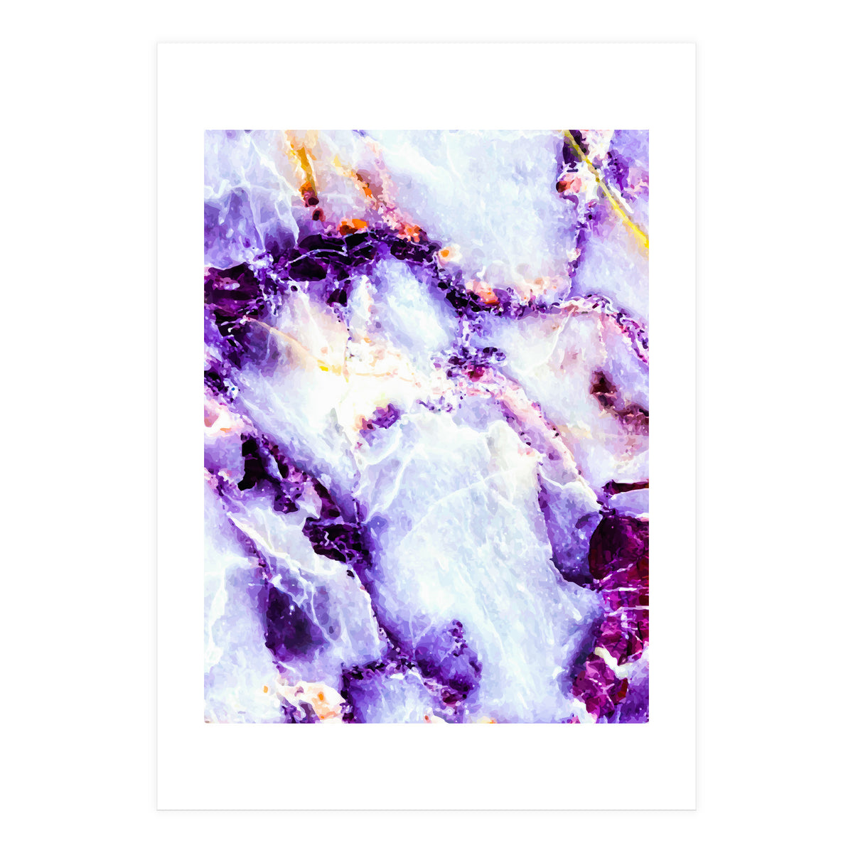 Purple marbling I (Print Only)