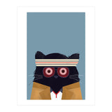 Doozal Cat Tenenbaum (Print Only) thumbnail