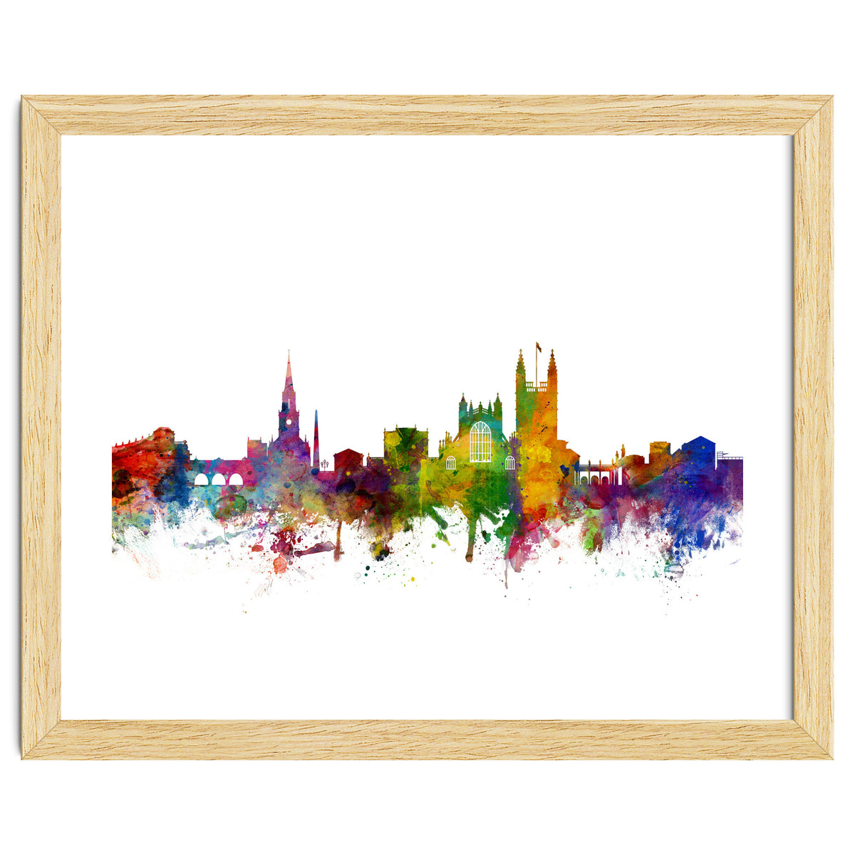 Bath England Skyline Cityscape