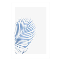 Blue Palm Leaf (Print Only)