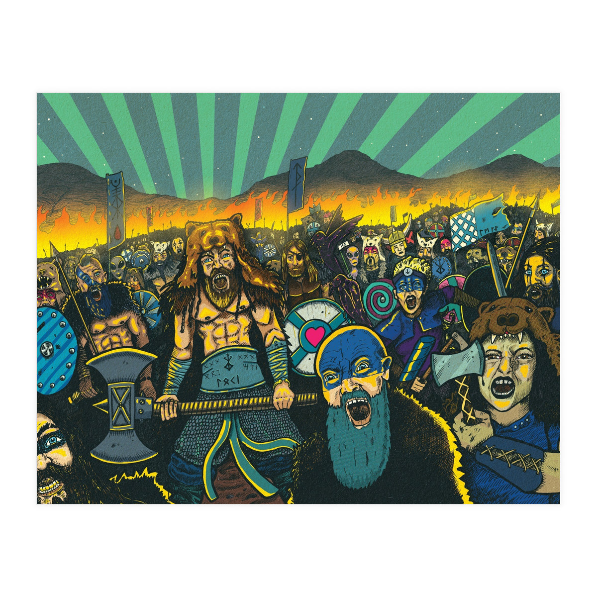 Ostmen Kviek IPA 6.2% ABV Hammerton x Abbeydale  (Print Only)