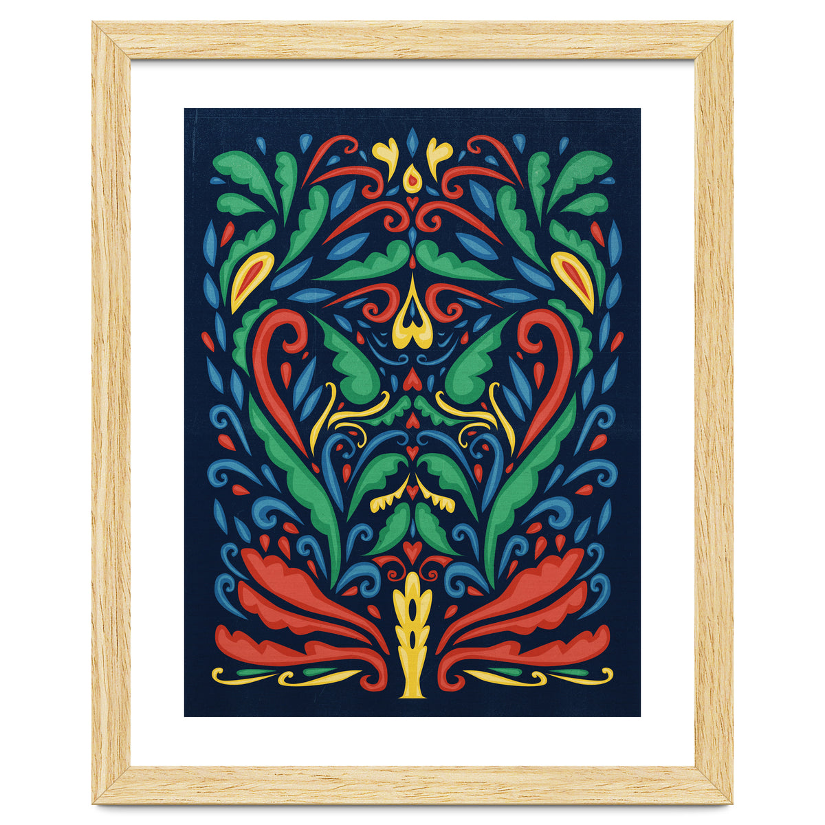 Art Nouveau Folk Art Style