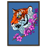 Tiger Flower tattoo