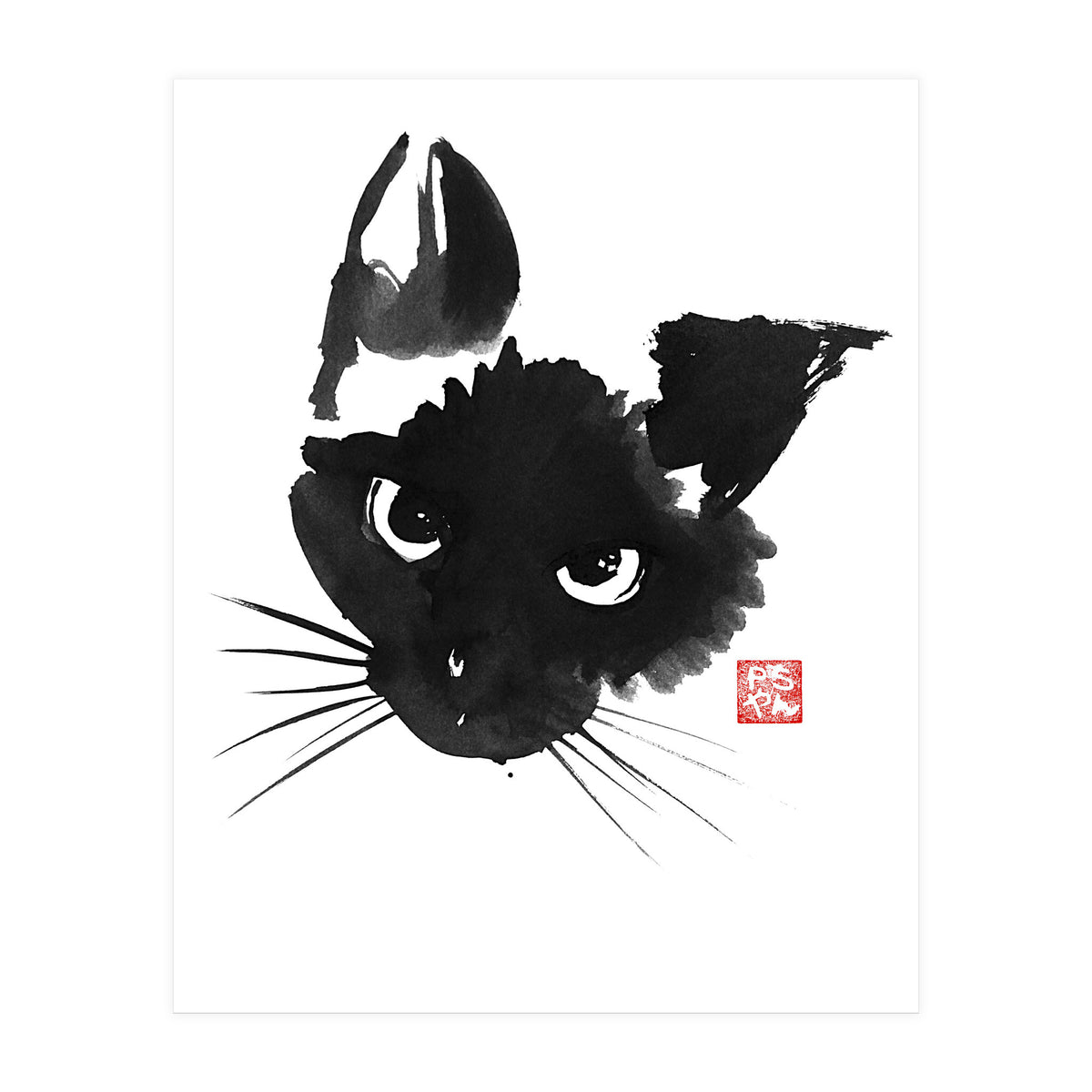 Siamese Cat (Print Only)