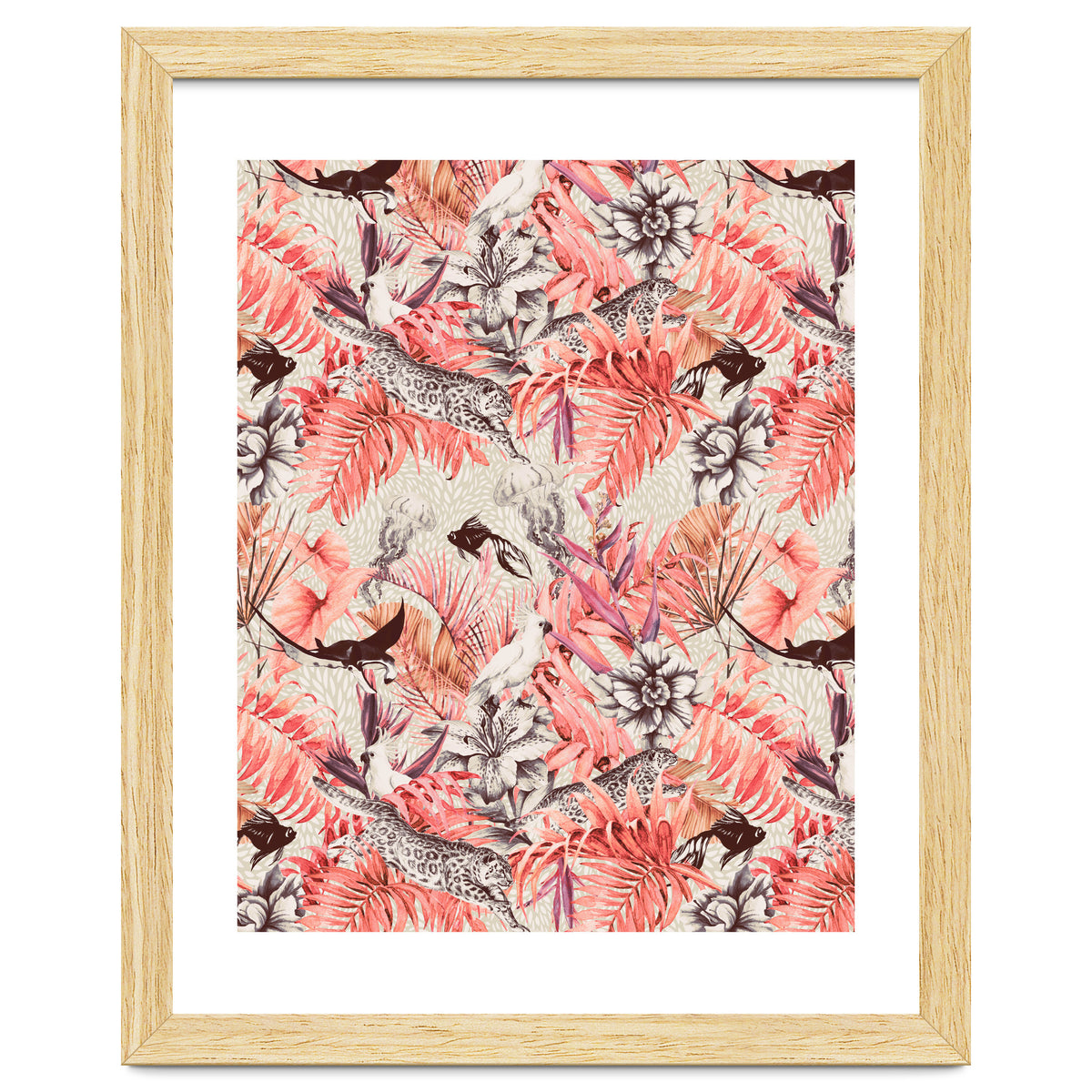 Tropical paradise pink