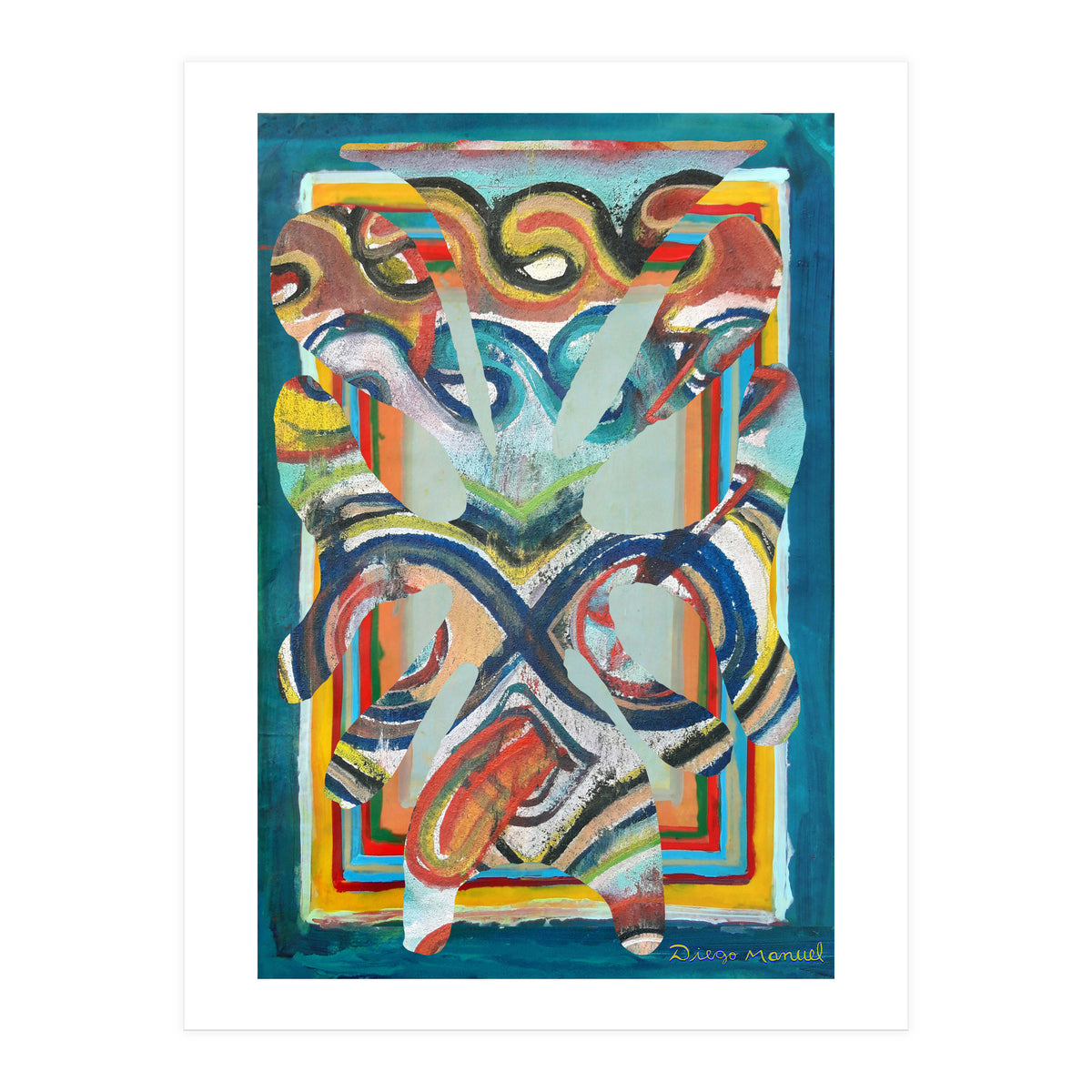 Pop Abstract 2023 Tapiz 10 (Print Only)