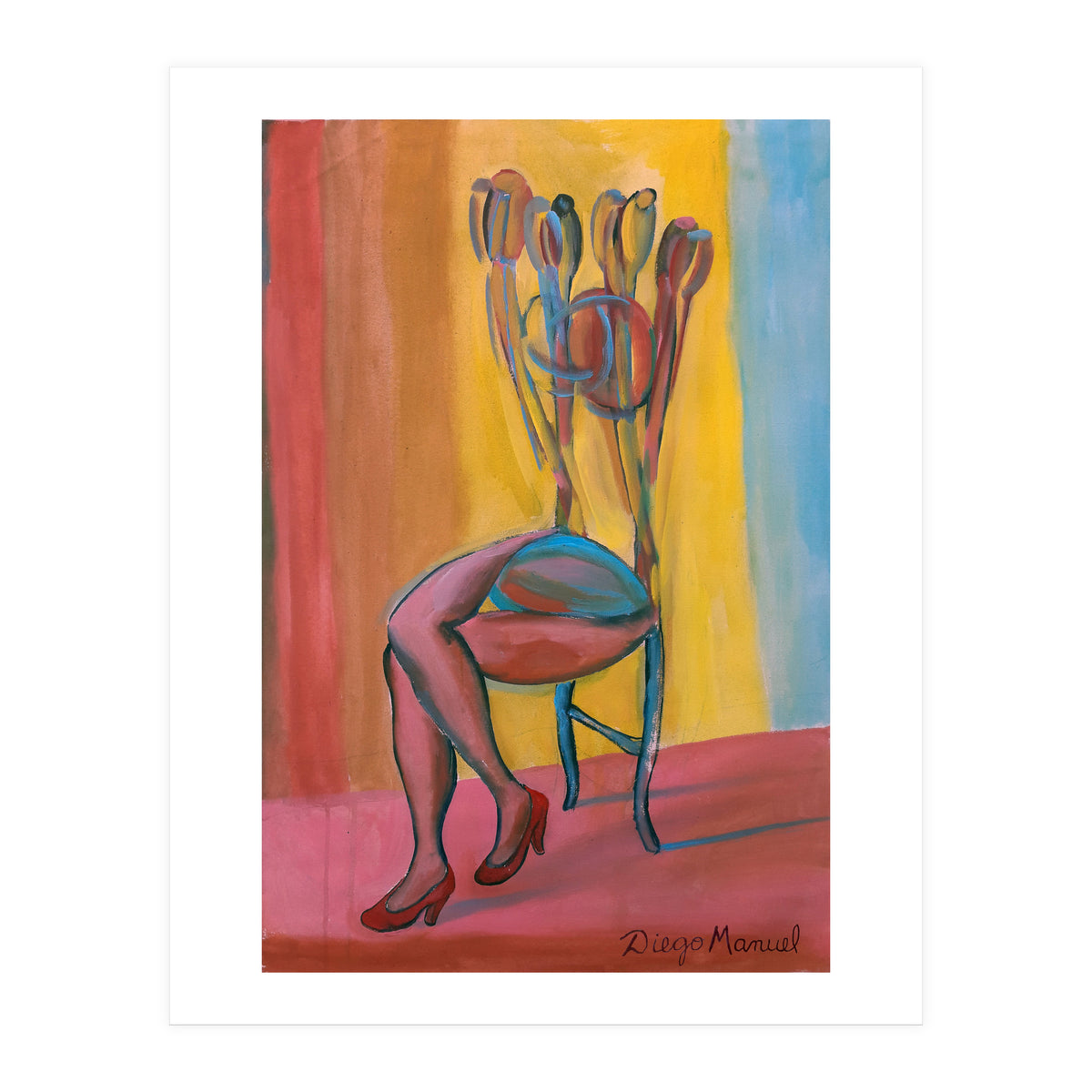 Silla Piernas (Print Only)