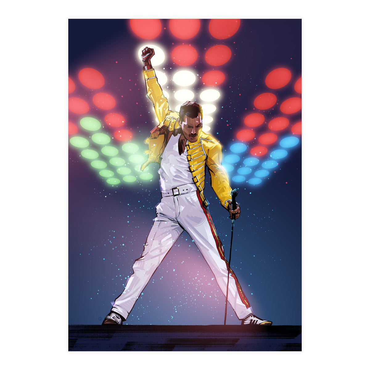Freddie Mercury (Print Only)