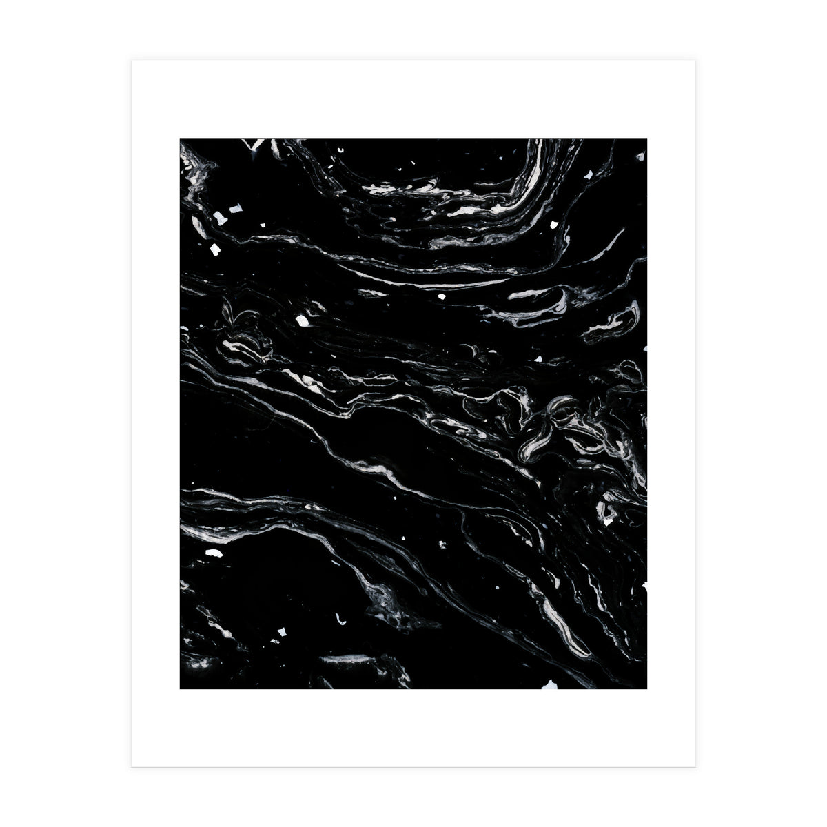 Black Marble Space (Print Only)