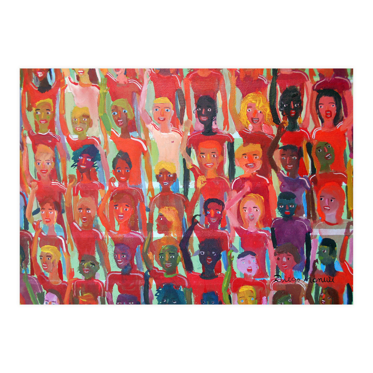 Hichada Roja Detalle 4 (Print Only)