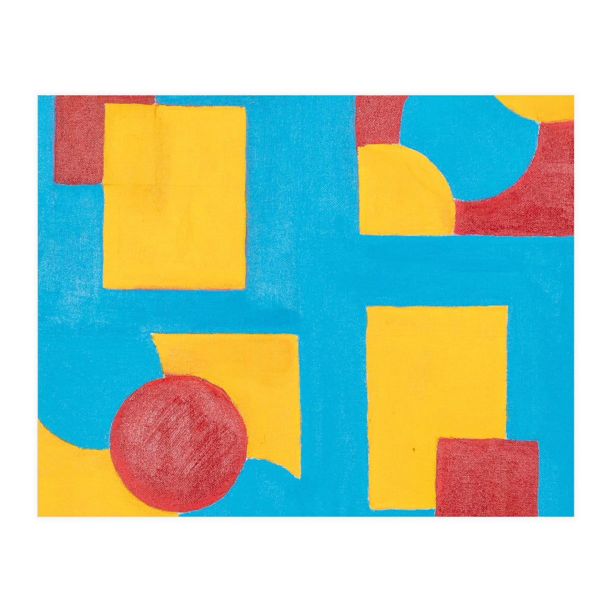 Circles And Squares (Print Only)