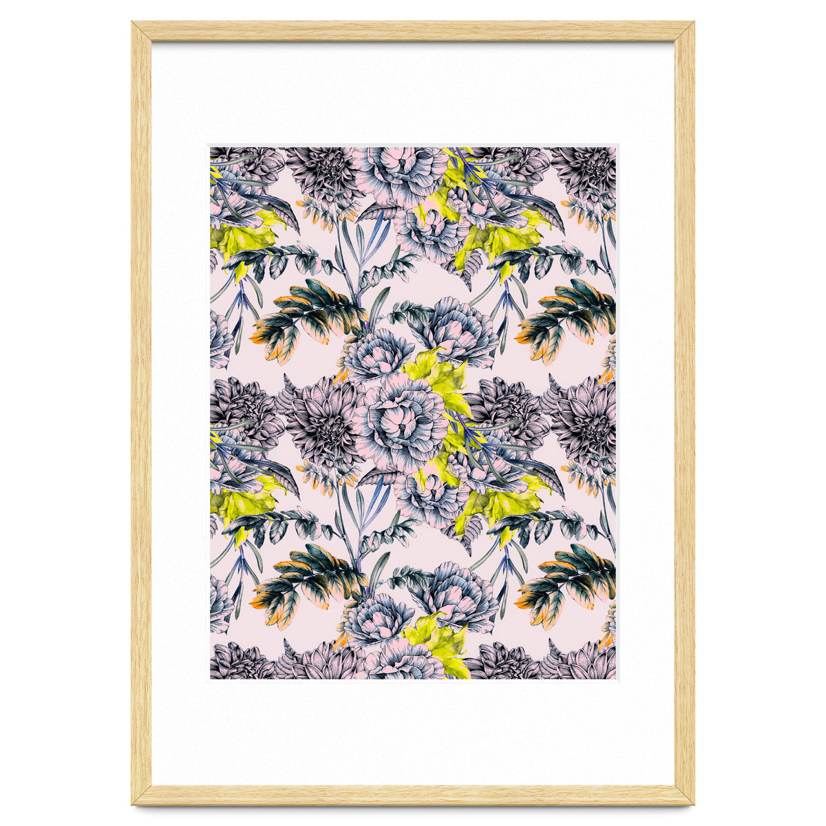 Flowering blooming in pink