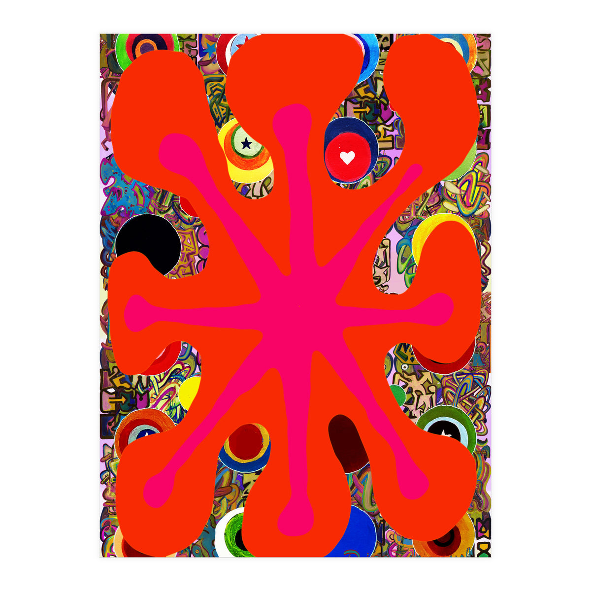 Fuego Y Graffiti 89 (Print Only)