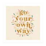 Go Your Own Way (Print Only) thumbnail