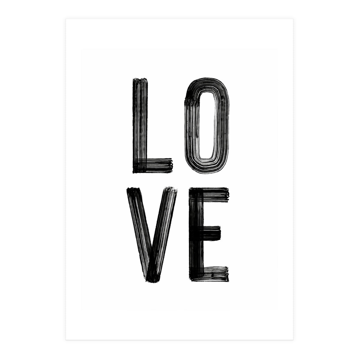 Love In Black (Print Only)