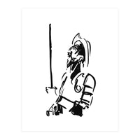 Don Quixote (Sketch) (Print Only)