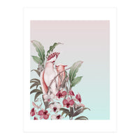 Pastel Cockatoos Paradise (Print Only)