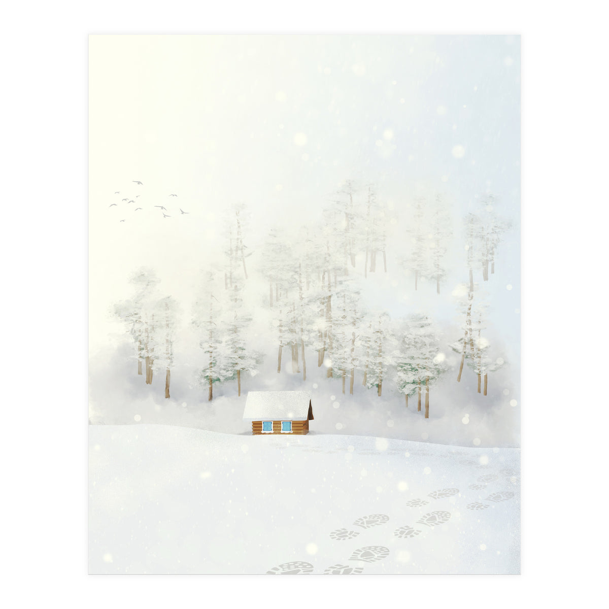 Snowy Day (Print Only)
