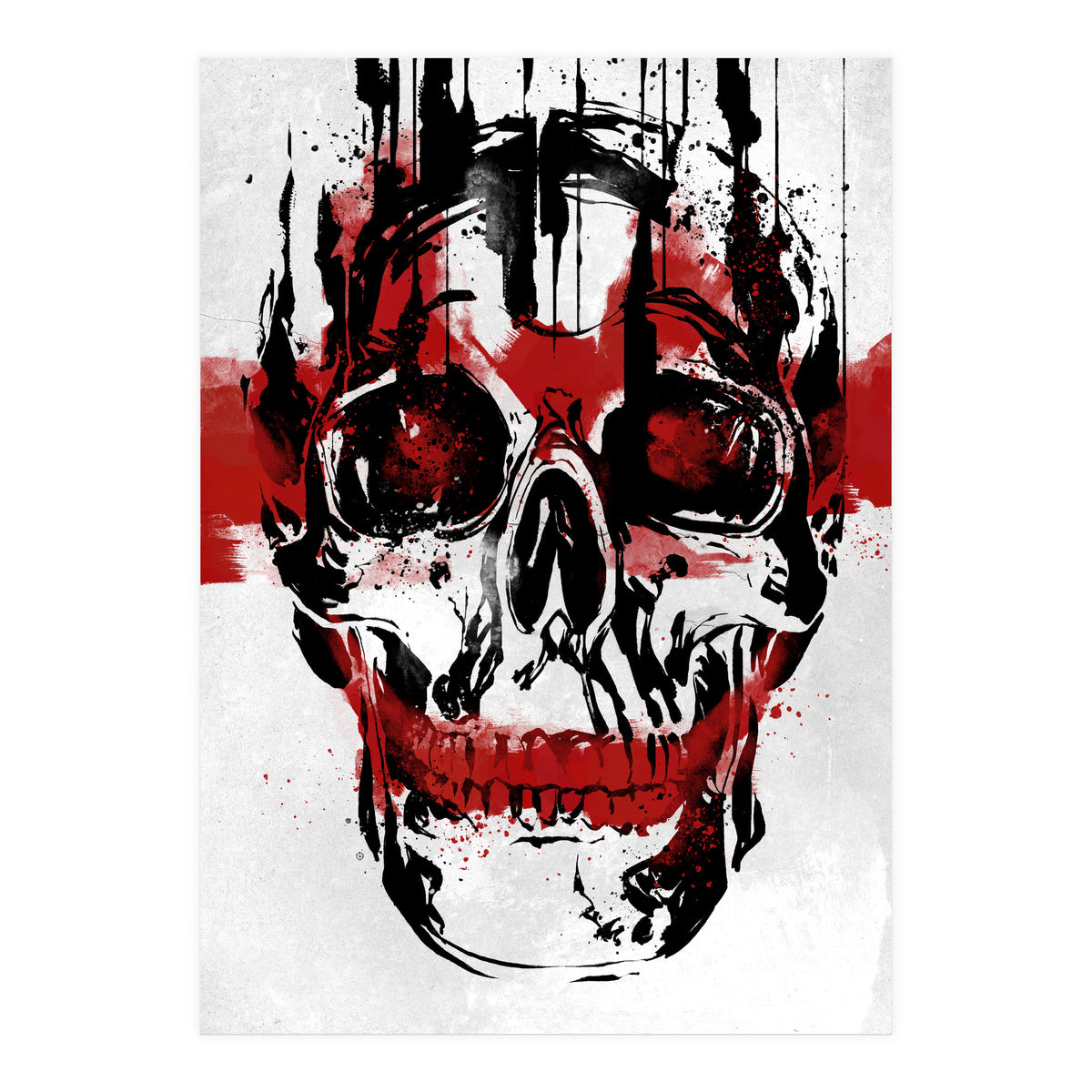 Ink Skull (Print Only)