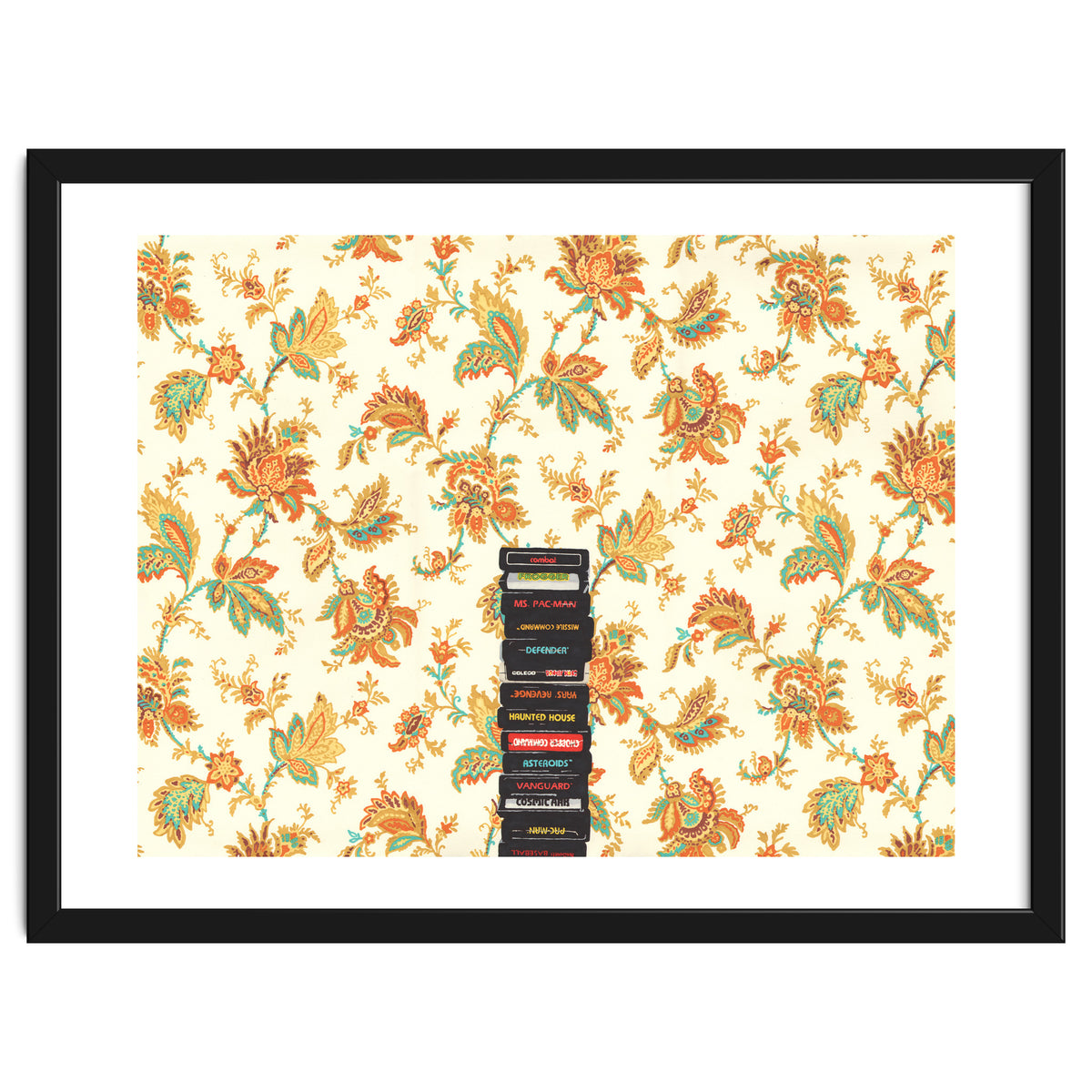 Atari & Flower Wallpaper