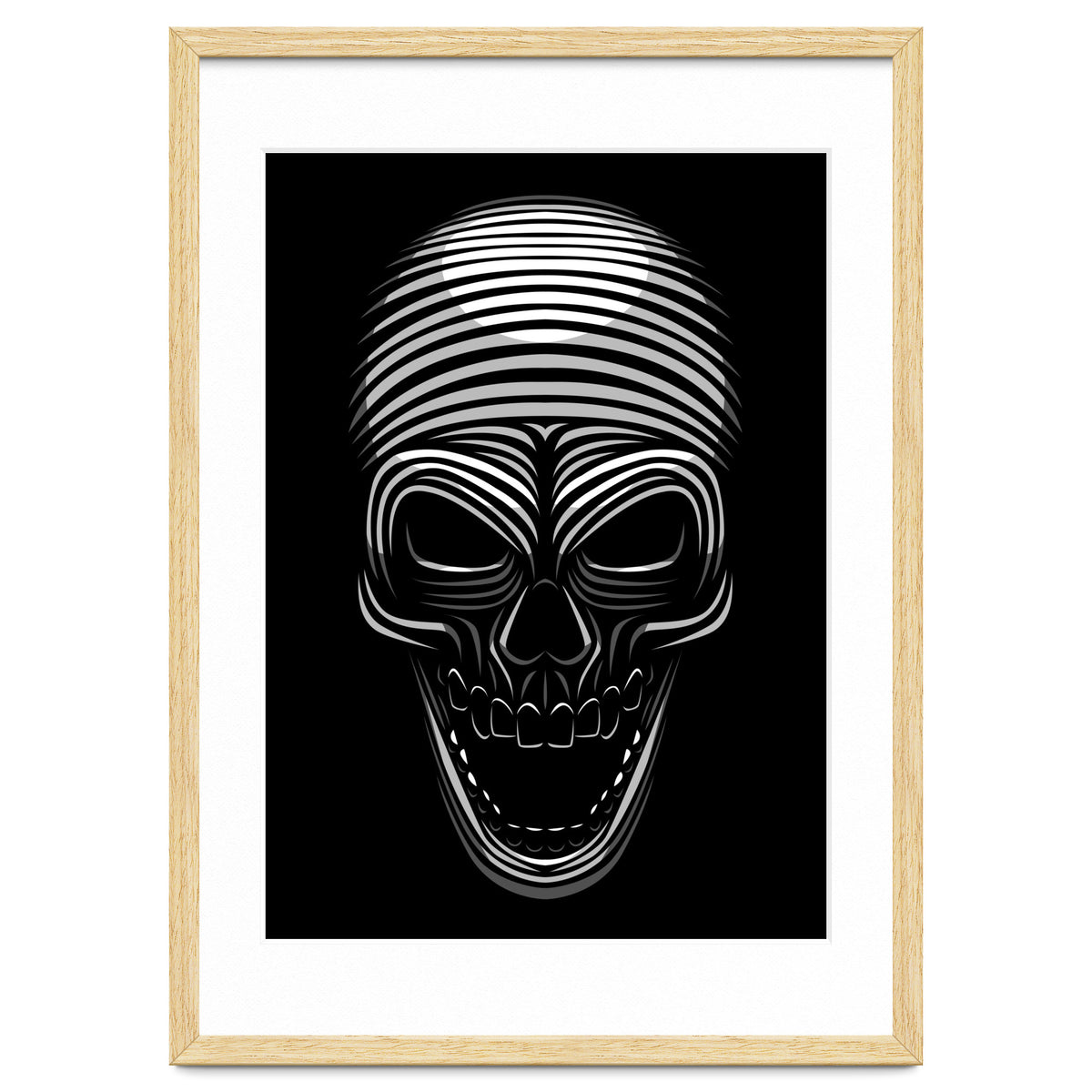 Lines Skull