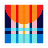 Colorful abstract V (Print Only) thumbnail