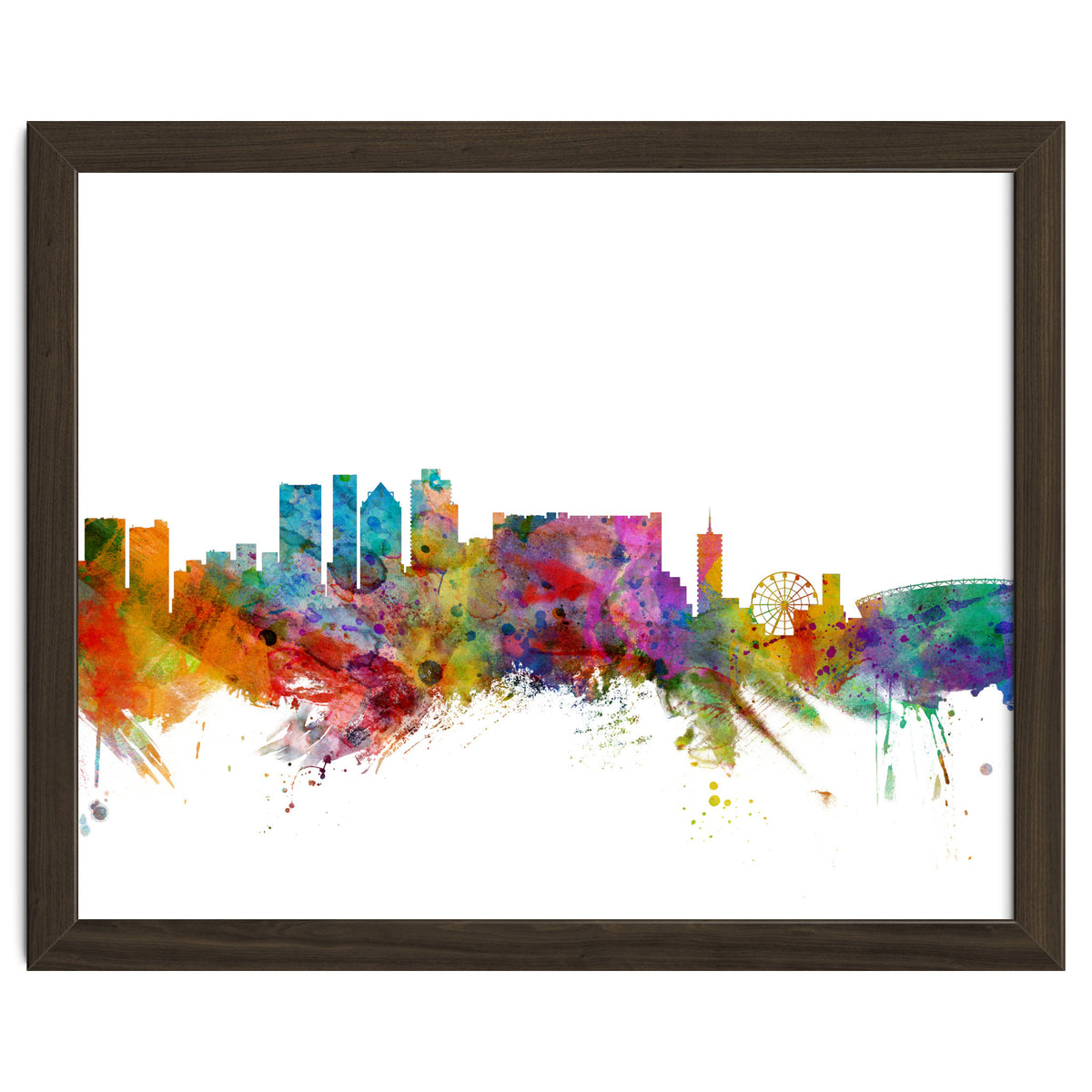 Cape Town South Africa Skyline