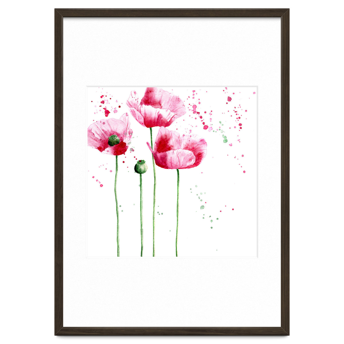Poppies || watercolor