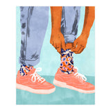 Pull Up Those Pretty Socks! | Optimism Hustle Positivity | Good Vibes Luck Po (Print Only) thumbnail