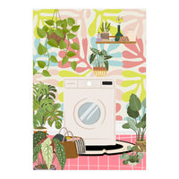 Matisse Style Laundry Room (Print Only)