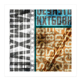 Typographic Industrial Abstract - MMXVII (Print Only) thumbnail
