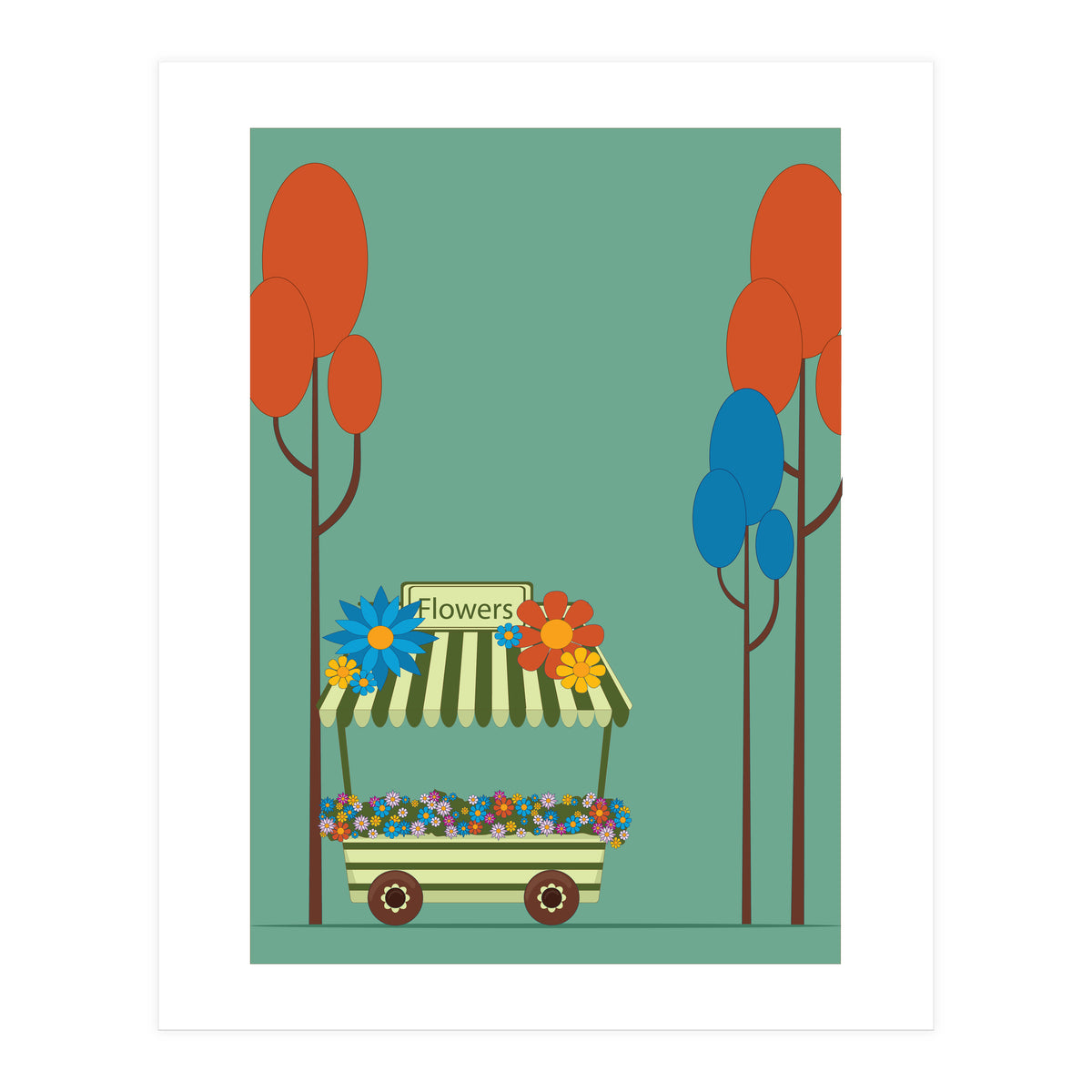Flower Stand (Print Only)