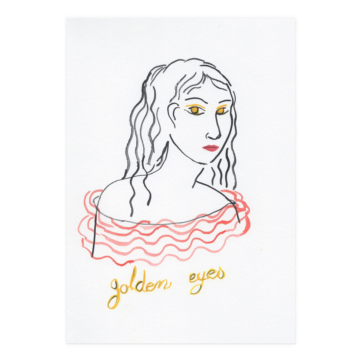 Golden eyes (Print Only)