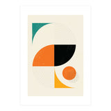 Mid Century Modern Abstract Pop  (Print Only) thumbnail