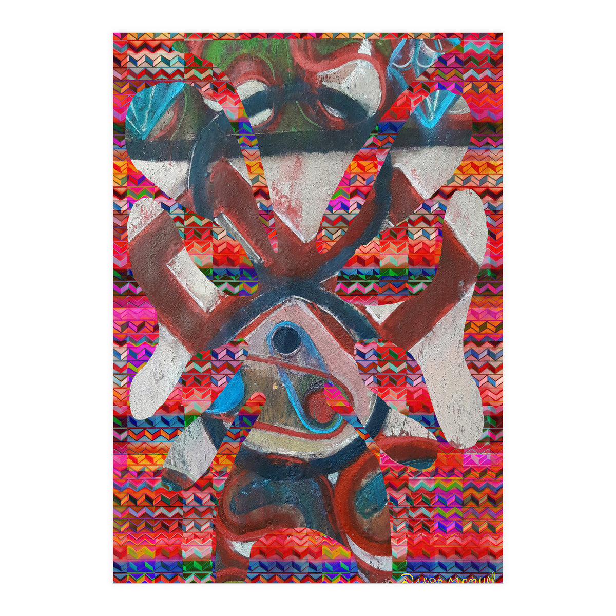 Pop Abstract 2023 Tapiz 19 (Print Only)