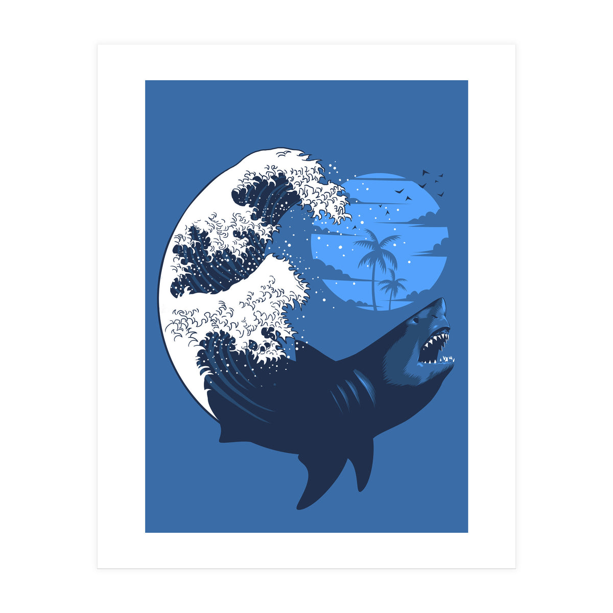 The great wave (Print Only)