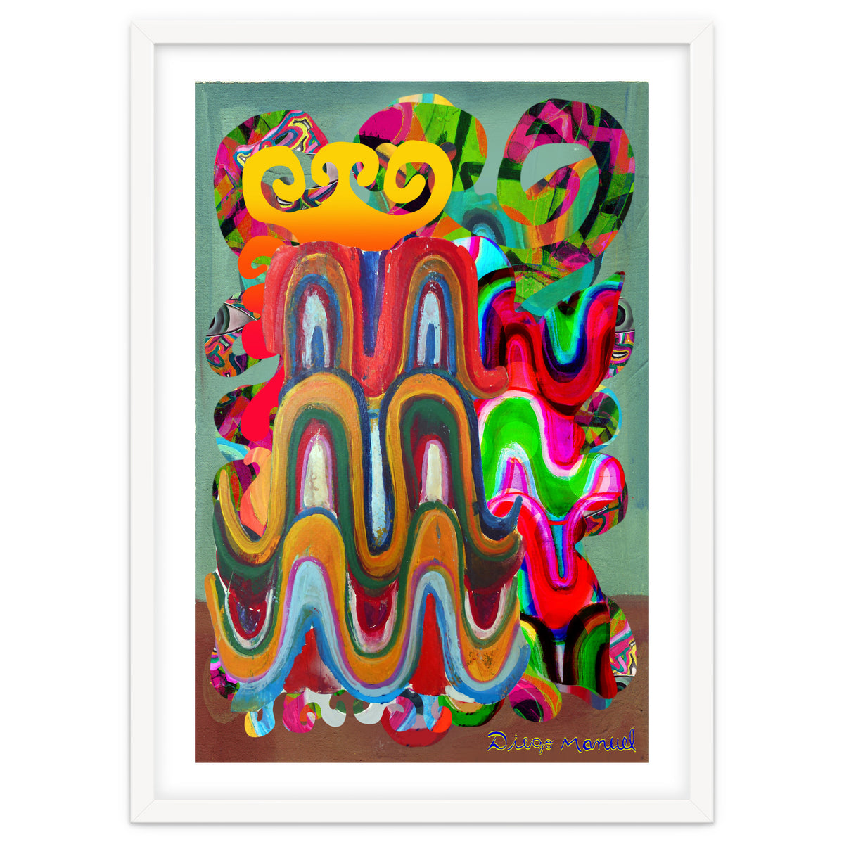 Pop Abstract Asimetrico A6