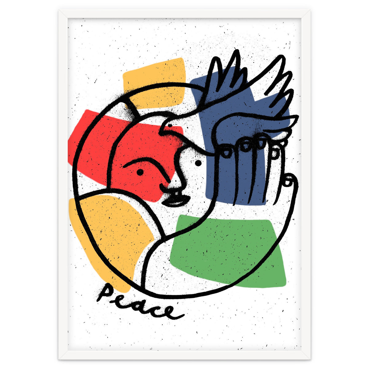 Peace, a logo (study)